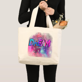 Bolso De Tela Gigante Dream Big