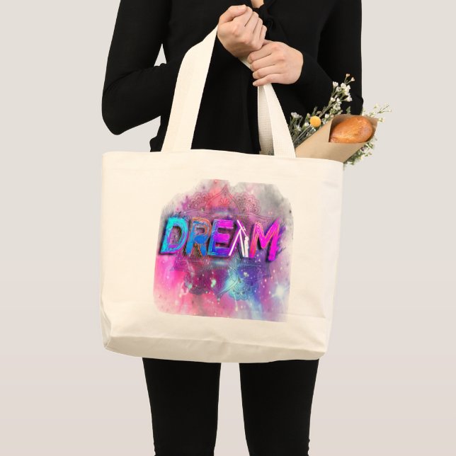 Bolso De Tela Gigante Dream Big (Anverso (producto))