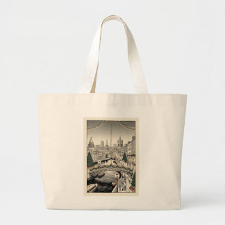 Bolso De Tela Gigante Dublín en Navidad