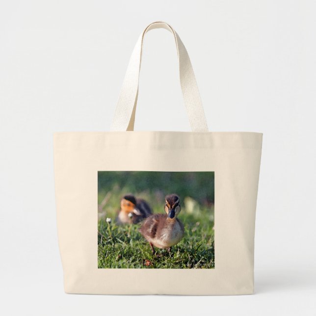 Bolso De Tela Gigante Duckling (Frente)