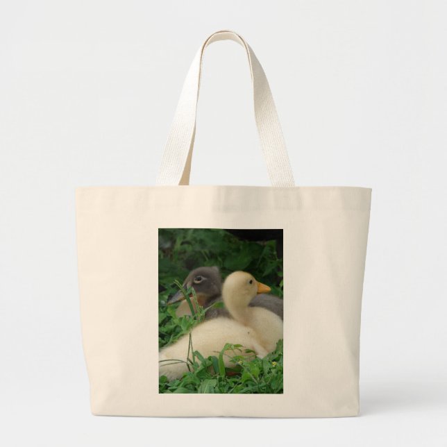 Bolso De Tela Gigante Ducklings (Frente)