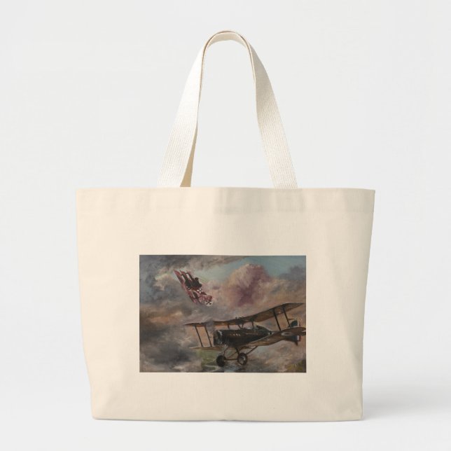Bolso De Tela Gigante Duelo 1917 (Frente)