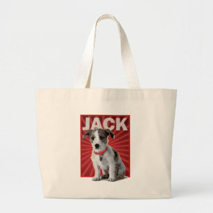 Bolso De Tela Gigante Dueño del mascota de Jack Russell Terrier