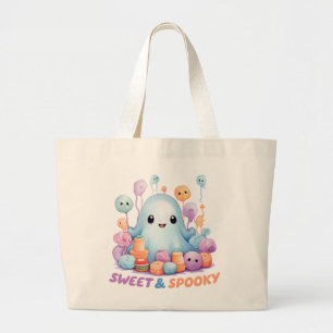 Bolso De Tela Gigante Dulce y espeluznante