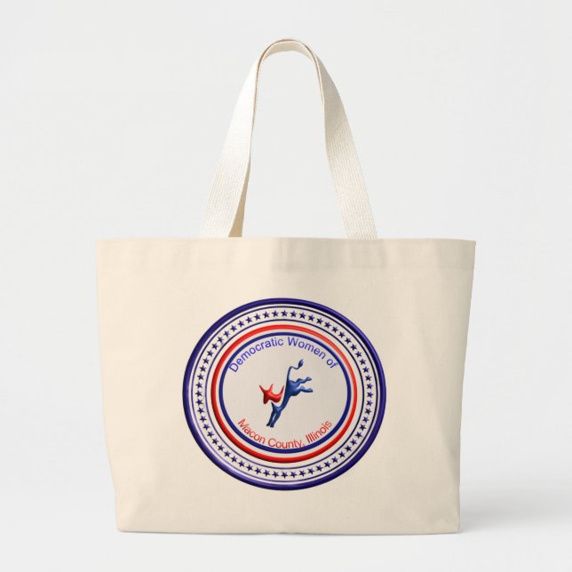 Bolso De Tela Gigante DWMC Tote Bag (Frente)