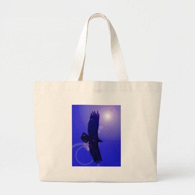 Bolso De Tela Gigante Eagle Wings (Frente)