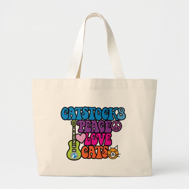 Bolso De Tela Gigante Edición limitada de Catstock 8 - tote (Frente)