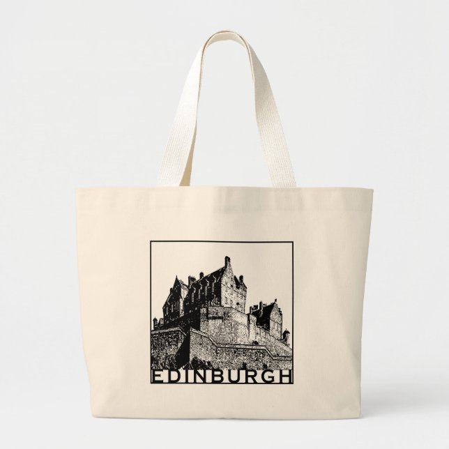 Bolso De Tela Gigante Edimburgo (Frente)