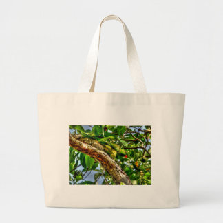 BOLSO DE TELA GIGANTE EFECTOS VERDES DEL ARTE DE LORIKEET AUSTRALIA