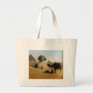 Bolso De Tela Gigante Egipcio