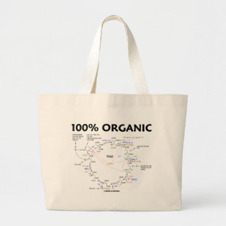 Bolso De Tela Gigante El 100% orgánico (ciclo de ácido cítrico - ciclo