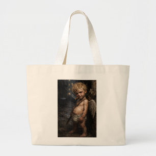 Bolso De Tela Gigante El amor apesta
