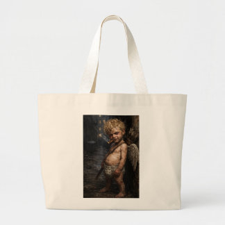 Bolso De Tela Gigante El amor apesta