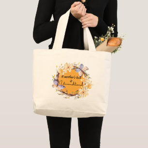 Bolso De Tela Gigante El amor de una madre es incondicional