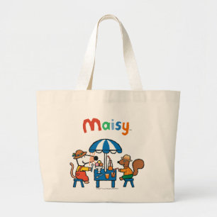 Bolso De Tela Gigante El aperitivo Maisy y Cyril en la playa