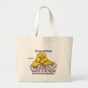 Bolso De Tela Gigante El atraco