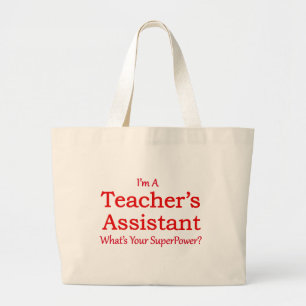 Bolso De Tela Gigante El ayudante del profesor