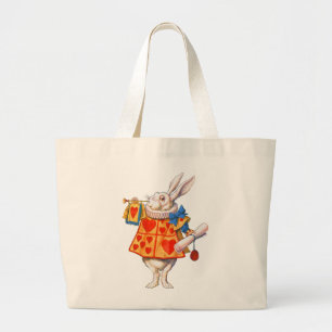 BOLSO DE TELA GIGANTE EL BLANCO DE ALICE