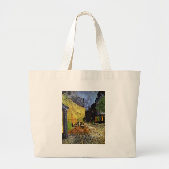 Bolso De Tela Gigante El café nocturno de Van Gogh (Frente)