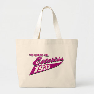 Bolso De Tela Gigante El chica estableció 80