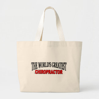 Bolso De Tela Gigante El Chiropractor más grande del mundo