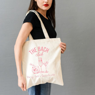 Bolso De Tela Gigante El Club Bach Bachelorette