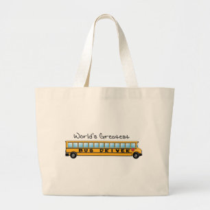 Bolso De Tela Gigante El conductor del autobús más grande del mundo de