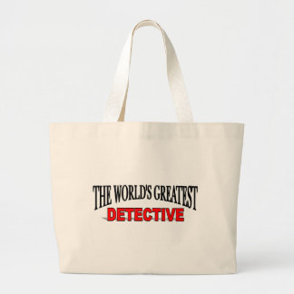Bolso De Tela Gigante El detective más grande del mundo