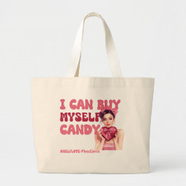 Bolso De Tela Gigante El día de San Valentín Autoamor