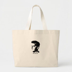 Bolso De Tela Gigante El encanto de Wittgenstein