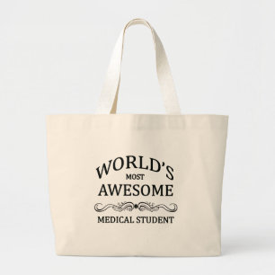 Bolso De Tela Gigante El estudiante de medicina más impresionante del