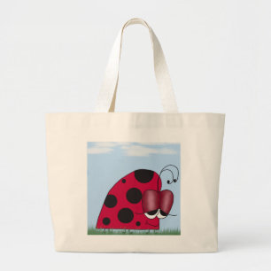 Bolso De Tela Gigante El eufórico Ilustracion Ladybug