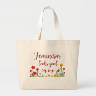 Bolso De Tela Gigante El feminismo me parece bien