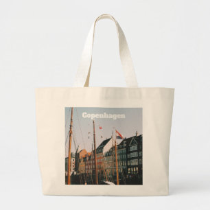 Bolso De Tela Gigante El icónico Nyhavn, Copenhague, Dinamarca