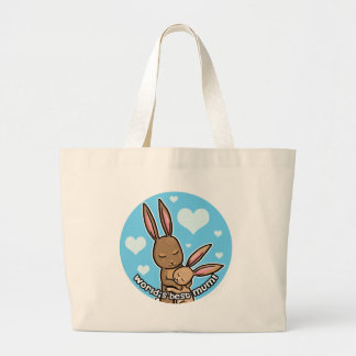 Bolso De Tela Gigante El mejor conejito de Moum de los mundos