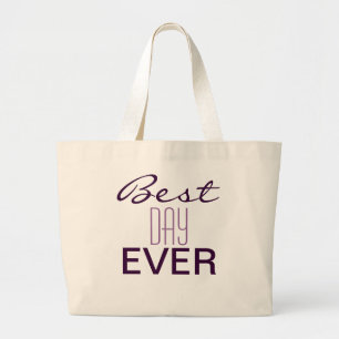 Bolso De Tela Gigante El MEJOR DÍA que casa NUNCA el TOTE