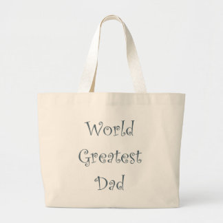 Bolso De Tela Gigante El mejor papá del mundo