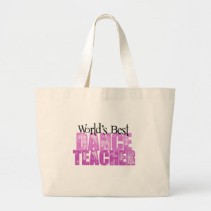 Bolso De Tela Gigante El mejor profesor de la danza del mundo
