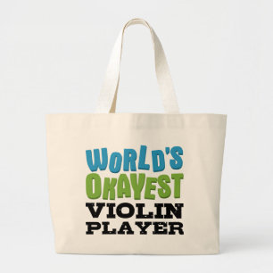 Bolso De Tela Gigante El mejor violinista del mundo