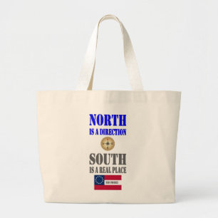 BOLSO DE TELA GIGANTE EL NORTE ES UNA DIRECCIÓN