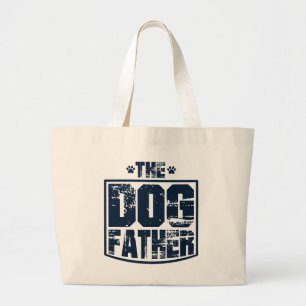 Bolso De Tela Gigante El padre del perro usó la gráfica
