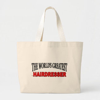 Bolso De Tela Gigante El peluquero más grande del mundo
