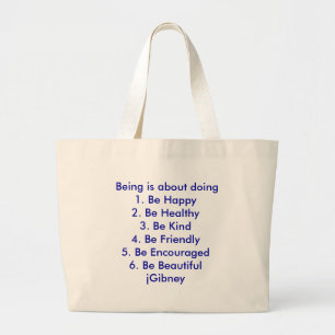 Bolso De Tela Gigante El personalizar ProductBeing está sobre hacer el