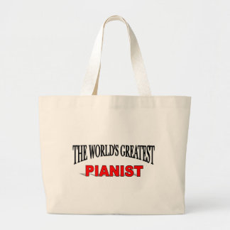 Bolso De Tela Gigante El pianista más grande del mundo