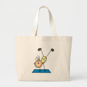 Bolso De Tela Gigante El practicar del gimnasta