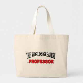 Bolso De Tela Gigante El profesor más grande del mundo
