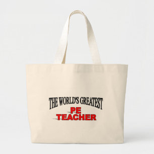 Bolso De Tela Gigante El profesor más grande del PE del mundo
