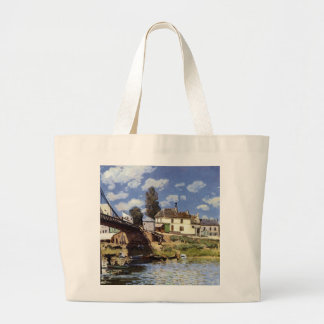 Bolso De Tela Gigante El puente de Villeneuve-la-Garenne