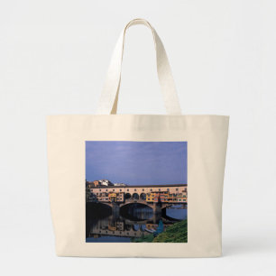 Bolso De Tela Gigante El Puente Vecchio
