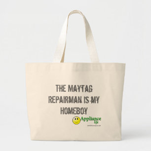 Bolso De Tela Gigante El reparador de Maytag es mi Homeboy - aplicación